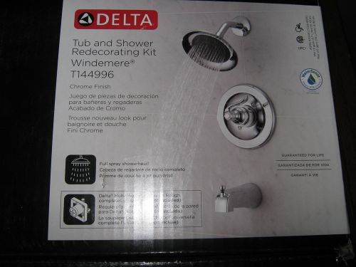 Delta Windemere T144996 Tub and Shower Redecorating Kit, New