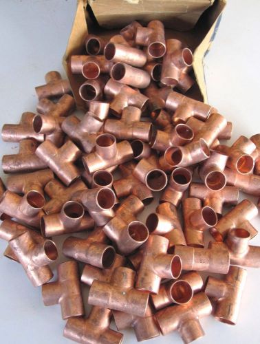 163pcs...copper fittings..lot..1/2 &amp; 3/4..nibco..refrigeration construction new! for sale
