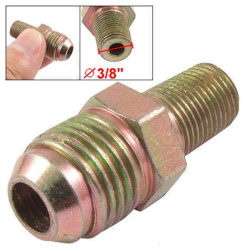 Hydraulic Straight Adapter Flared Fitting 3/8&#034; Thread for 1/3&#034; OD Tube