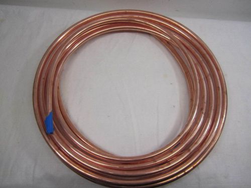 Type l soft flexible copper coil tubing 3/8&#034; id x 25 ft. for sale