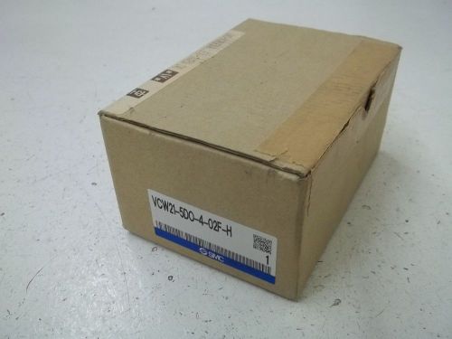 SMC VCW21-5D0-4-02F-H SOLENOID VALVE *NEW IN A BOX*