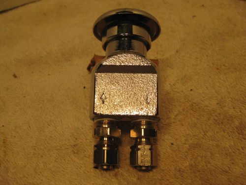 New Sloan atmospheric vacuum breaker chrome valve