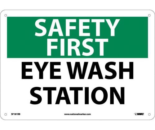 Nmc sf181rb safety first - eye wash station 10&#034; x 14&#034; rigid plastic for sale