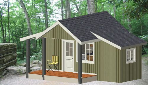 Steel frame cabin kit - 2 room icabin - 169 sqft of personal space for sale