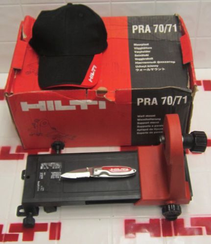 Hilti pra 70 wall mount bracket, mint condition, original box, fast shipping for sale