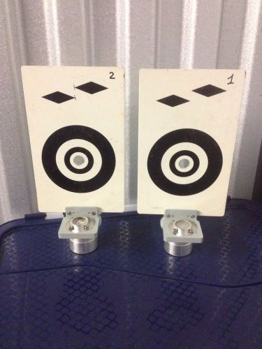 Lot Of 2 Theodolite Target  for practising / Parts or Repair