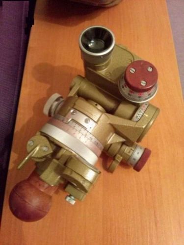 The bussol / boussole (compass) of artillery &#034;leveling instrument - theodolite&#034; for sale