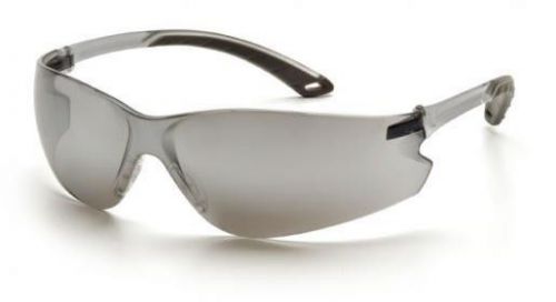 Pyramex Itek Safety Glasses Polycarbonate Silver Mirror Lens Eyewear IO Vision