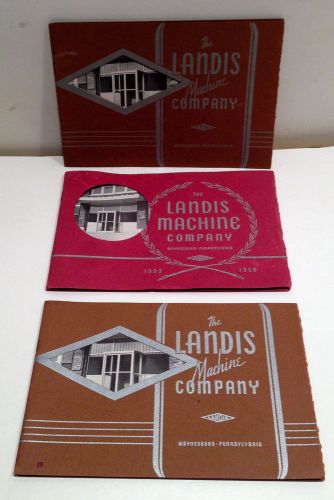 The Landis Machine Company - Waynesboro, PA - Vistor&#039;s Brochures - 1950