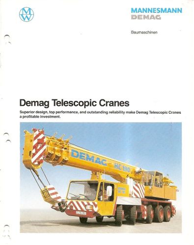 Equipment Brochure - Mannesmann Demag - Telescopic Truck Cranes (E1447)