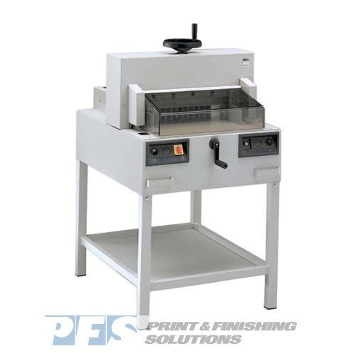 Mbm triumph 4815 semi automatic paper cutter with price match guarantee for sale