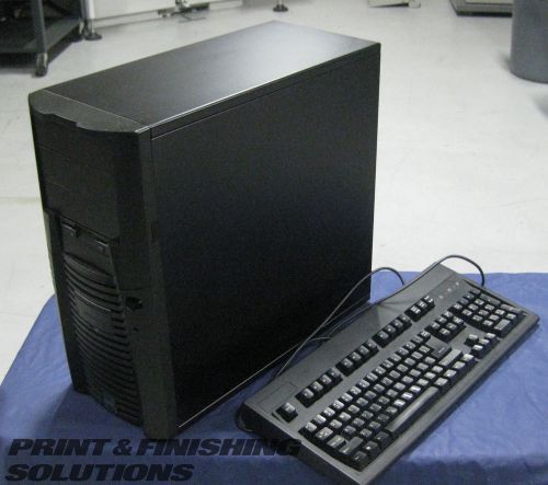 Custom genesis computer system, tower and keyboard. 2.6 ghz, 1 gb, 500 gb for sale