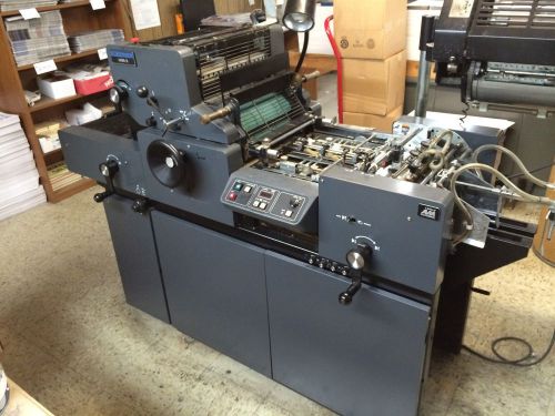 Multigraphics Multilith 1450K late model 2 color offset chain delivery press NR