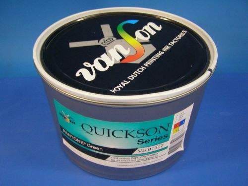 New VanSon Quickson Pantone Green Ink 5.5lb VS91307 In Stock Ready to Ship!
