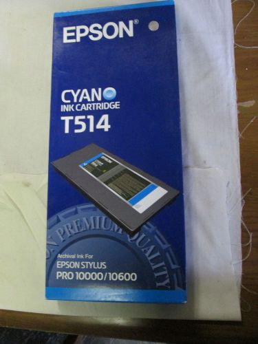 Epson Stylus Pro 10000/10600 Cyan T514 Archival Printer Ink
