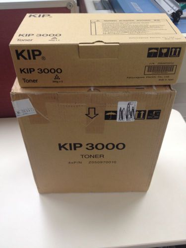 Kip 3000 Toner 8+1 Un-Opened Genuine KIP Black Toner