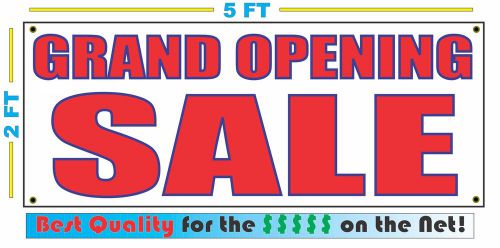 GRAND OPENING SALE Banner Sign NEW lARGER SIZE Best Quality for the $$$
