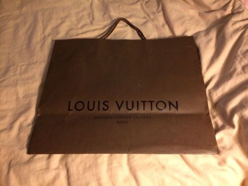LOUIS VUITTON LV Paper Shopping Bag - LARGE 19&#034;x16&#034;x9&#034;