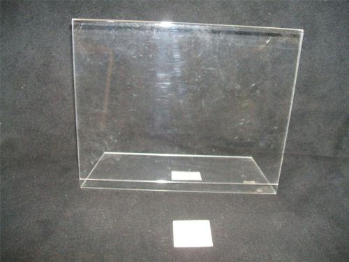 Acrylic BROCHURE DISPLAY Lot of 2 TABLE COUNTERTOP Hanging 7.5X4.5X3 In OL28 67