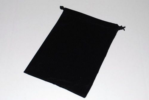 24 Black 5 x 4 Jewelry Pouches Velour Velvet Gift Bags