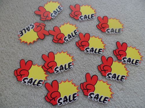 96 PCs Retail Store Sale Price Tags Signs Card 3.6&#034; x 2.5&#034; Supplies