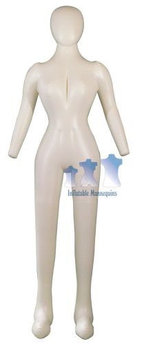 Inflatable Female Mannequin FULL-SIZE Head &amp; Arms IVORY