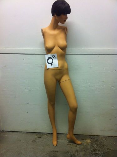 Fiberglass mannequin heavy duty durable female # q for sale