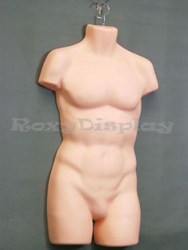 6 pcs Male half round body with upper legs Hollow Back #PS-M36F-6pcs