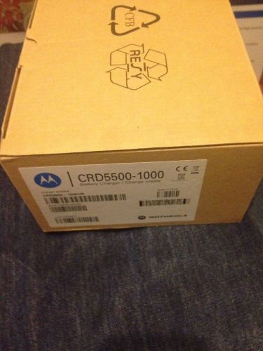 Motorola CRD5500-1000UR Battery Charger Cradel - No Power Cord