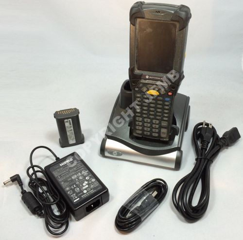 Motorola SYMBOL MC9090-K MC9090K 1D/2D WM 5.0 53-Key Barcode Scanner + CRADLE