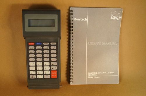 Unitech PT-805 Portable Data Collection Terminal Barcode Scanner