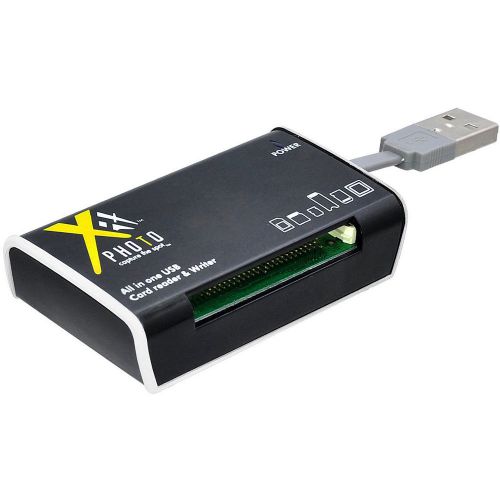Xit 57-in-1 usb 2.0 high speed memory card reader sd,xd,cf,micro sd,ms duo and m for sale