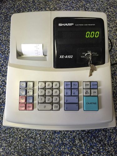 Sharp Xe-a102 Cash Register