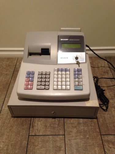 Sharp Electronic Cash Register XE A41S GOOD WORKING Condition Local Pick Up Only