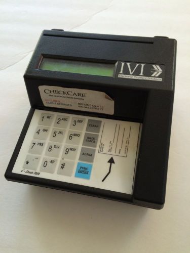 IVI MR3000 Check Reader Checkmanager3000 Electronic Payment