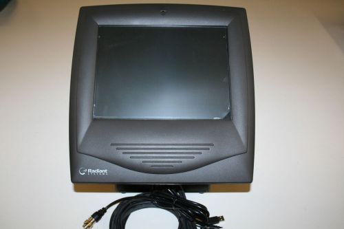 Radiant Systems M100 Touch Screen Monitor POS System