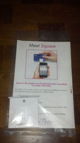 BRAND NEW Square Credit/Debit Card Reader - iPhone - Android -