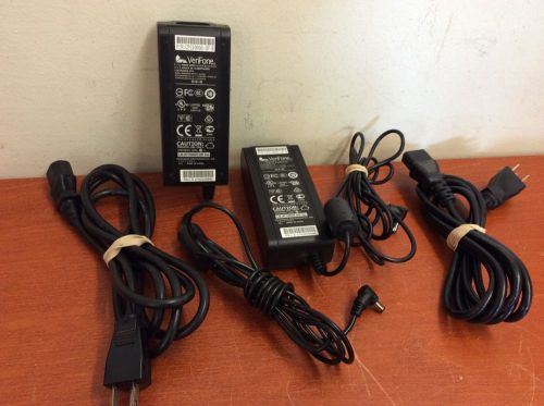 Lot of 2 VeriFone Power adapters. Au-7992n. Very good.