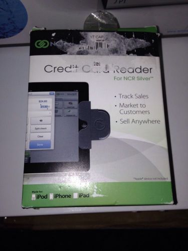 NCR Silver POS Credit Card Reader for Apple iPhone