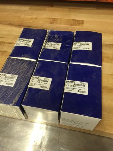 6 Boxes Brady BMP71 Clear M71C-2000-595-CL 595 Tape Replaces Old 580 New