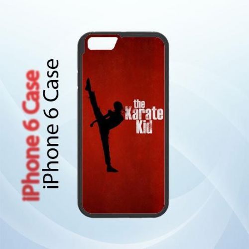 iPhone and Samsung Case - The Karate Kid Logo Film Silhouette Red Cover