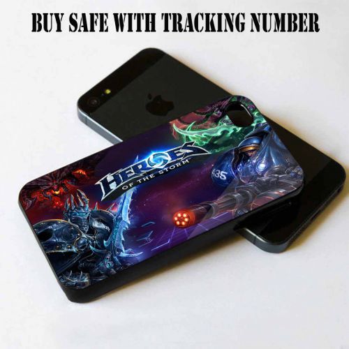 Heroes of the Storm Logo For iPhone 4 4S 5 5S 5C S4 Black Case Cover