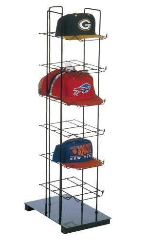 Baseball cap hat rack counter stand tower display for sale