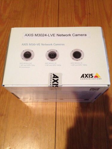 New In Box Axis M3024-LVE Network Camera