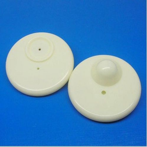 500 brand new checkpoint rf(8.2 mhz) compatible white r50 hard tags for sale