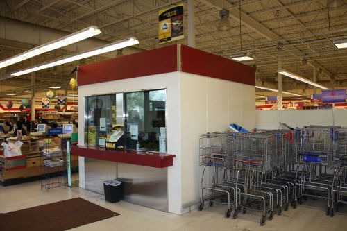 Bullet Resistant Kiosk ~ suitable for grocery stores or malls