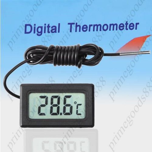 1.4&#034; LCD Screen Moisture Resistant Strong Digital Embedded Thermometer Indicator