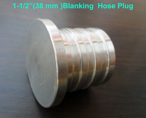 1-1/2&#034; (38mm)   Aluminium Blanking Plug Bung Silicone Hose  End Cap (solid) - US