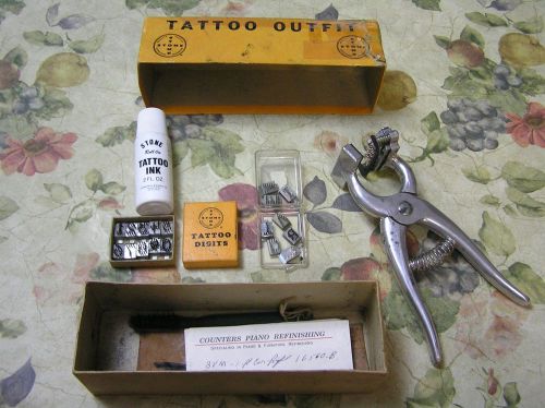 Stone Ear Tattoo outfit, vintage