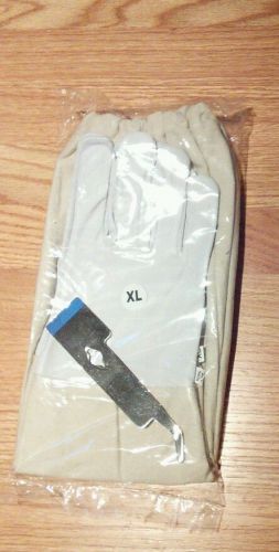 NEW Beekeeping Gloves Goat skin Leather XLarge size XL &amp; pocket jhook hive tool
